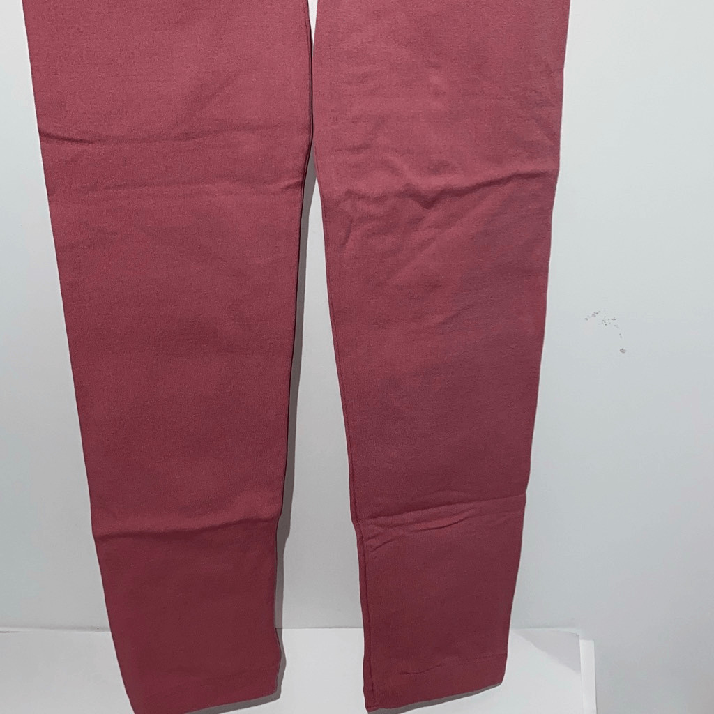 Leggings Depot Women’s Mauve High Waisted Ankle Pull On Leggings One Size NWT