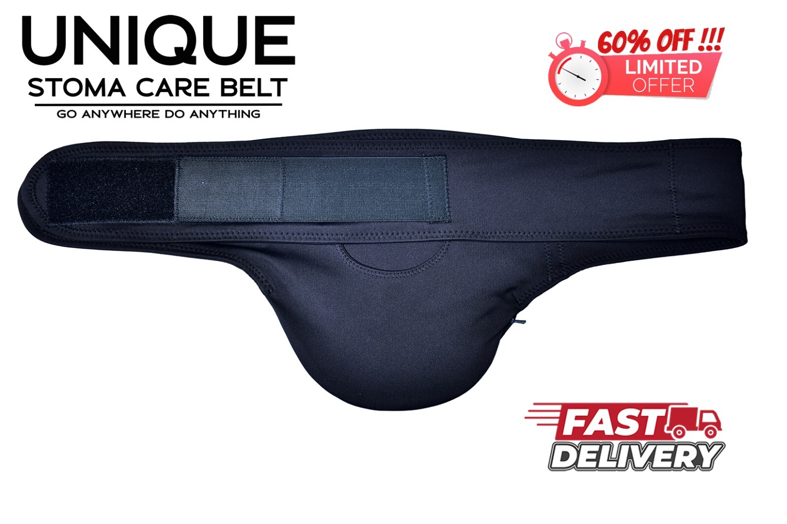Soft VERTICAL Stoma Support Belt ileostomy Belt Ostomy Belt Colostomy Belt Stoma