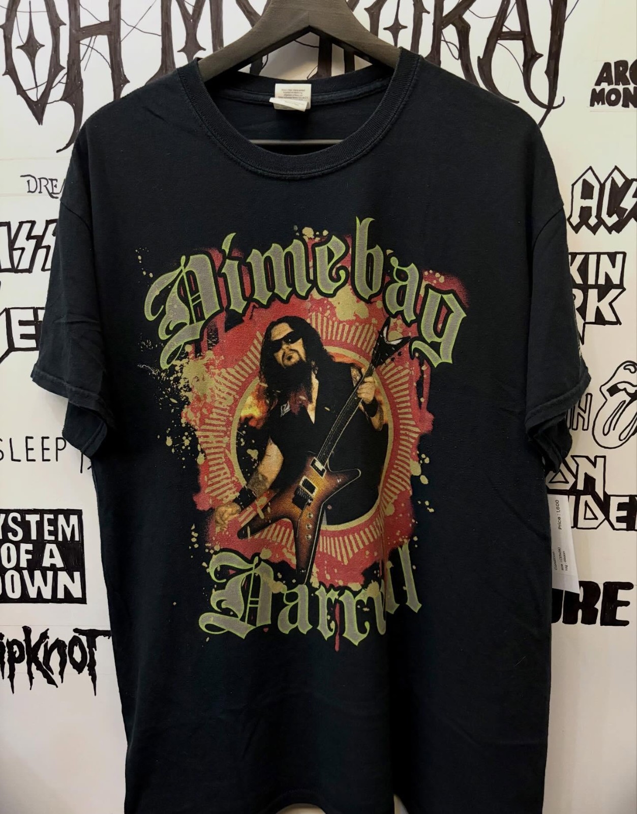 Dimebag Darrell T shirt 90s Retro style Men Women Unisex tee Classic NH29018