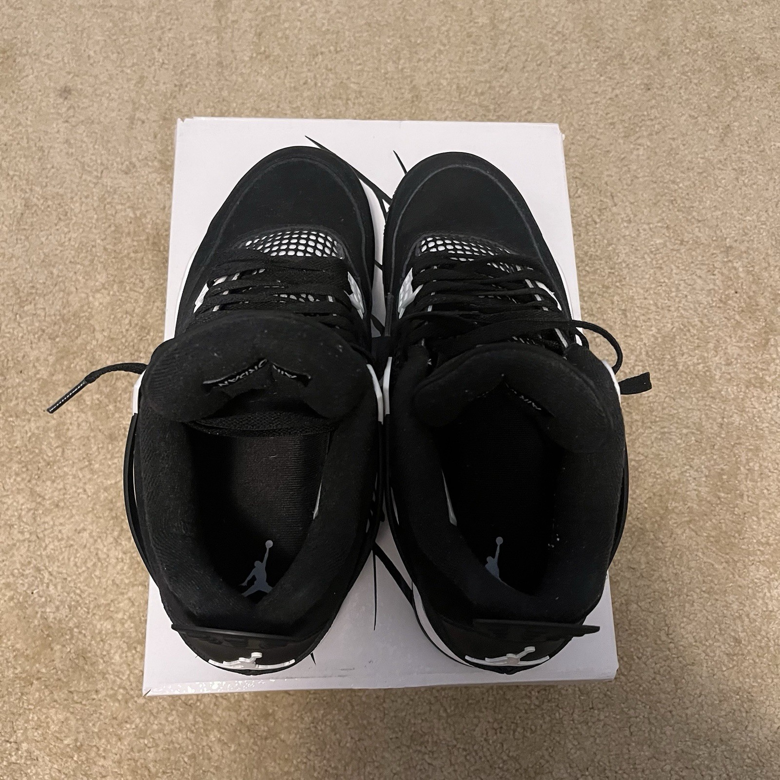 Jordan Air Jordan 4 Retro White Thunder Black/White 2024 FQ8138-001