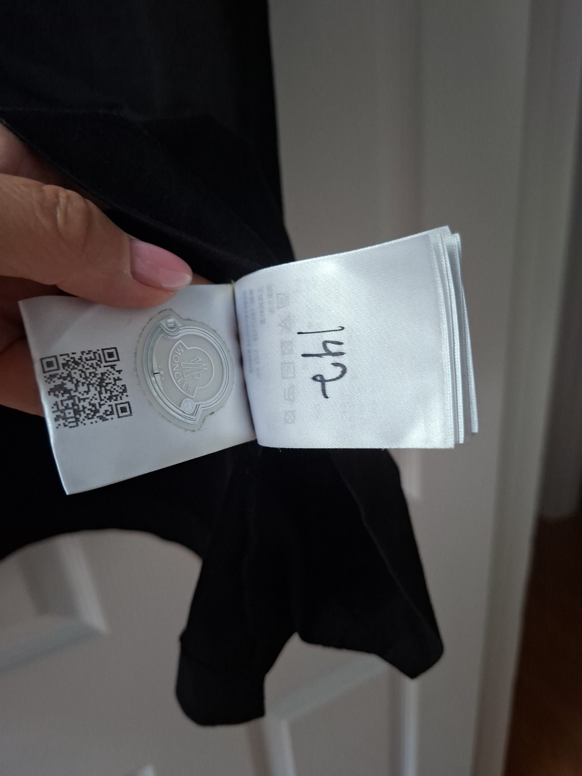 Moncler Logo Embellished T-ShirtIn Black XXL