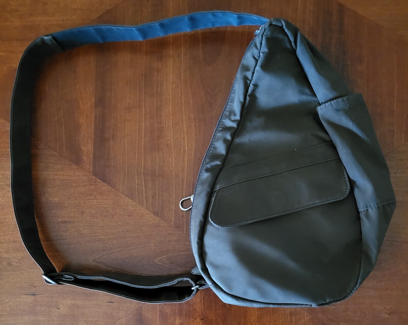 AmeriBag Healthy Back Bag Sling Shoulder Bag Adj Strap Nylon Exterior 14″