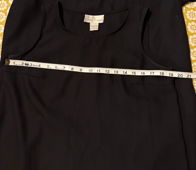 Vintage Casual Corner Dress 100% Polyester RN58142 Dry Clean Only Women’s Size 8