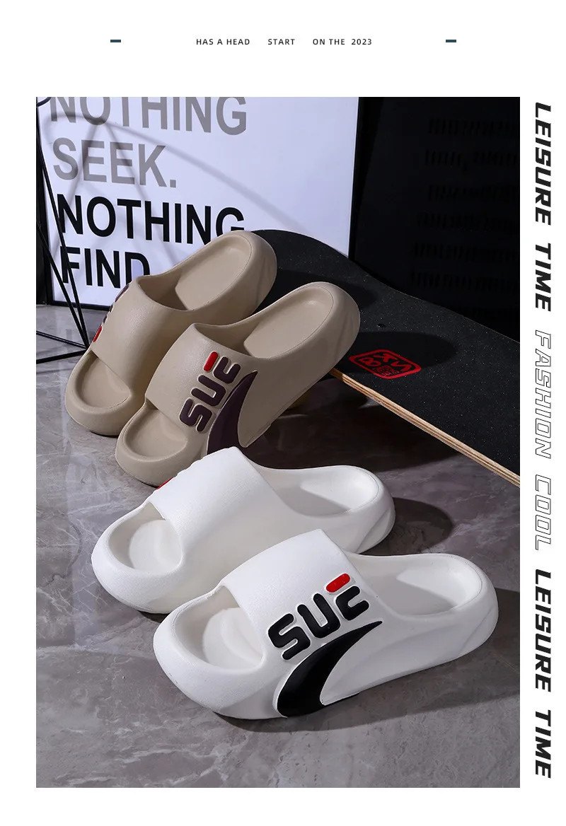 Men’s Summer Beach Non Slip EVA Slides Gym Comfort Slippers Shoes Sandals Gift