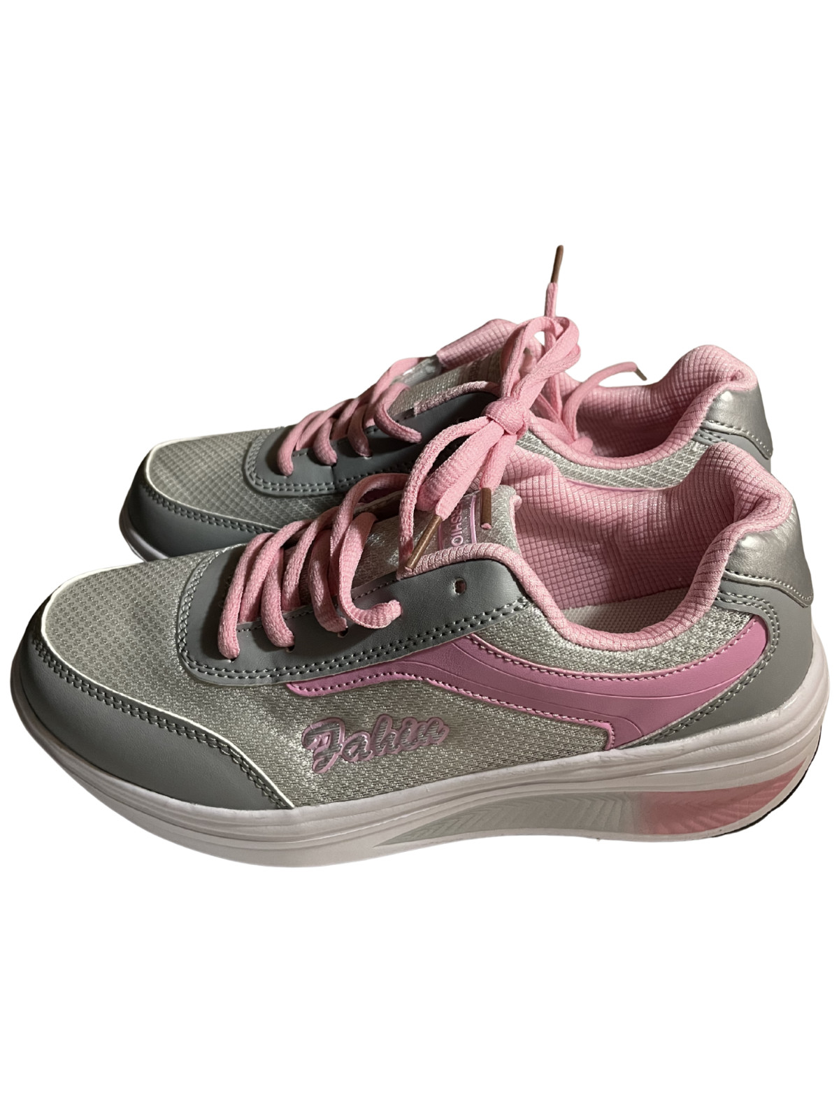 Women’s Premium Metallic Mesh Athletic Sneakers – Lightweight Walking Shoes