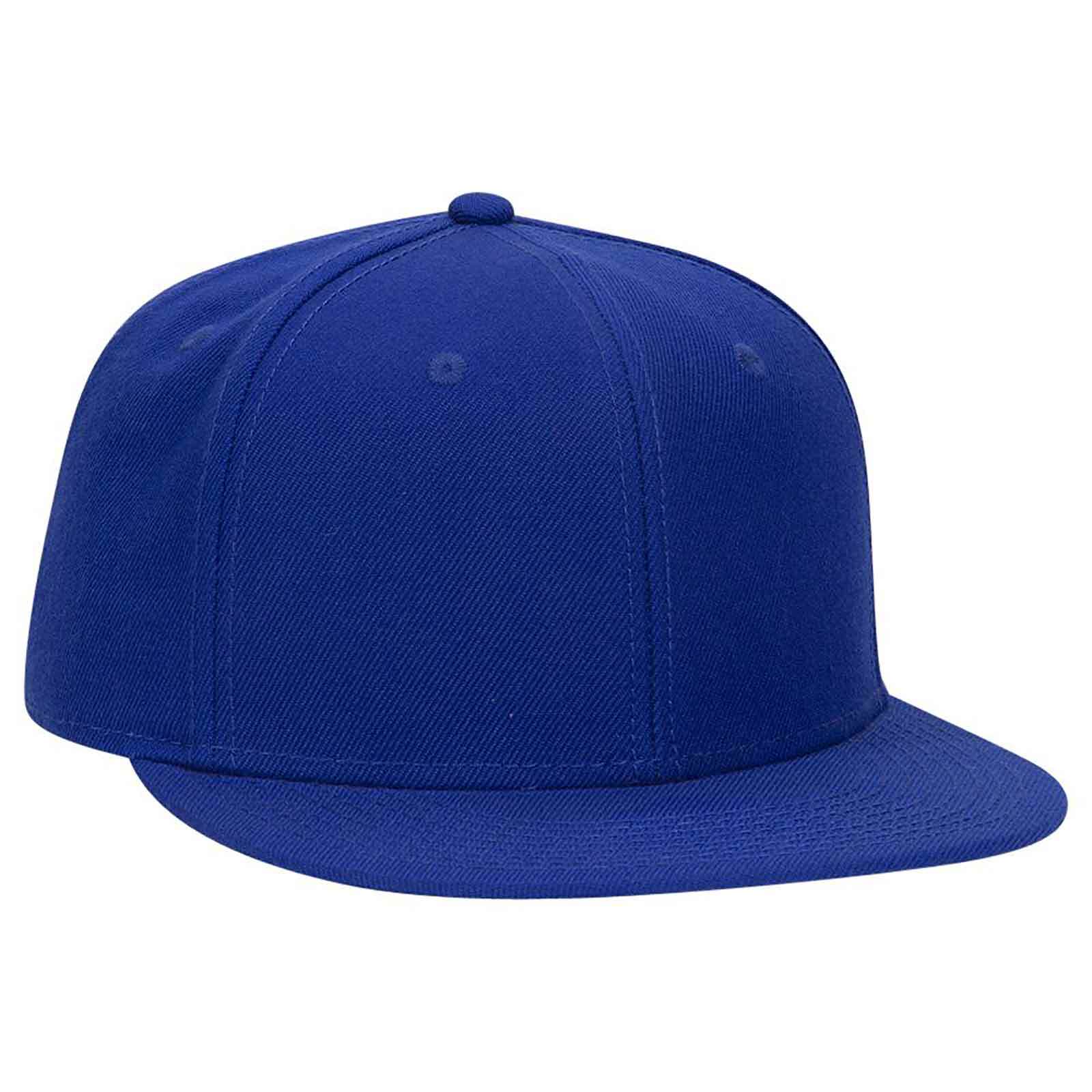 123-969 OTTO CAP “OTTO FIT” 6 Panel Mid Profile Flat Visor Baseball Cap