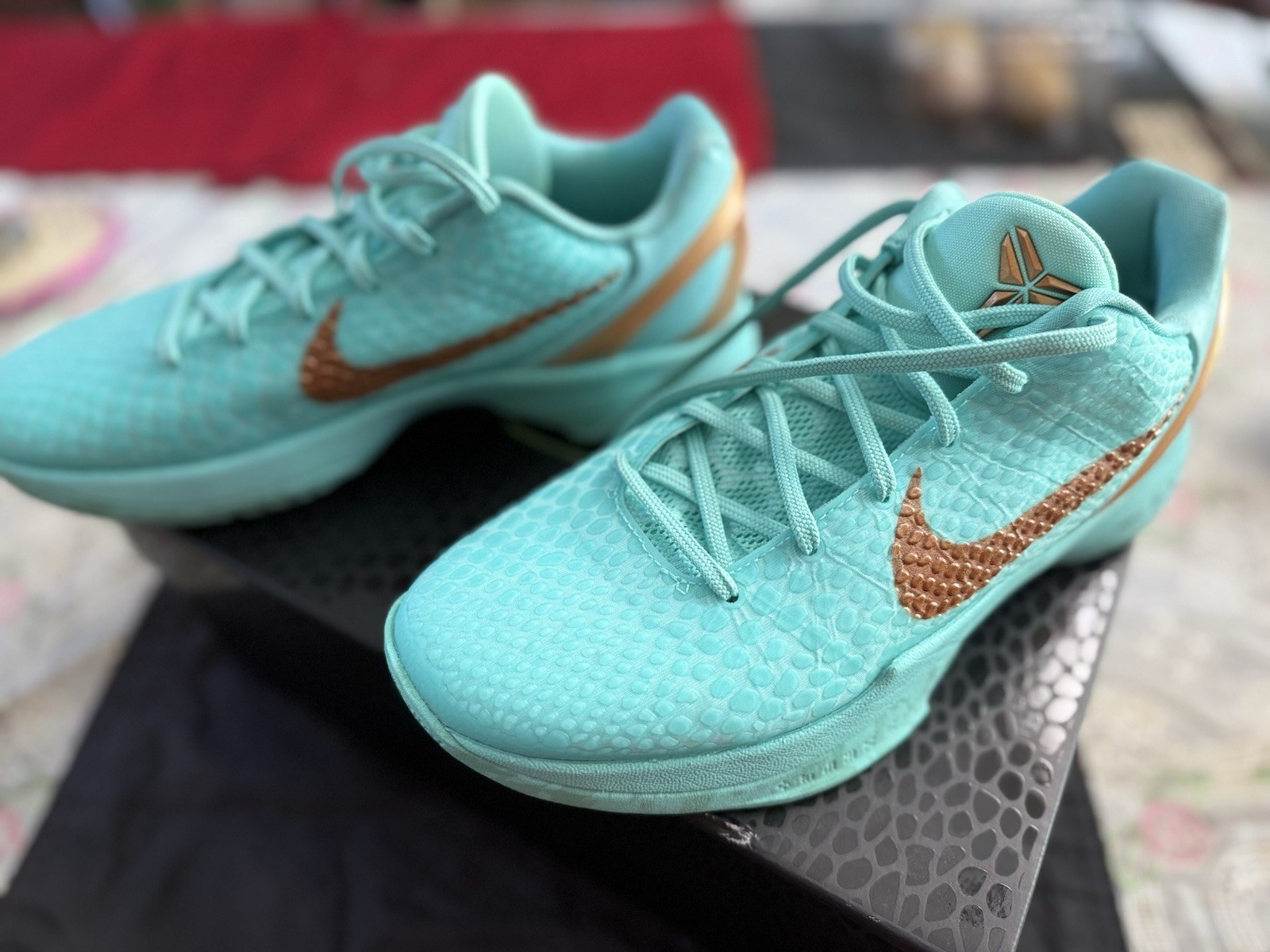 Nike Zoom Kobe 6 Protro “Statue of Liberty” Hyper Turq/Copper IQ5774-300