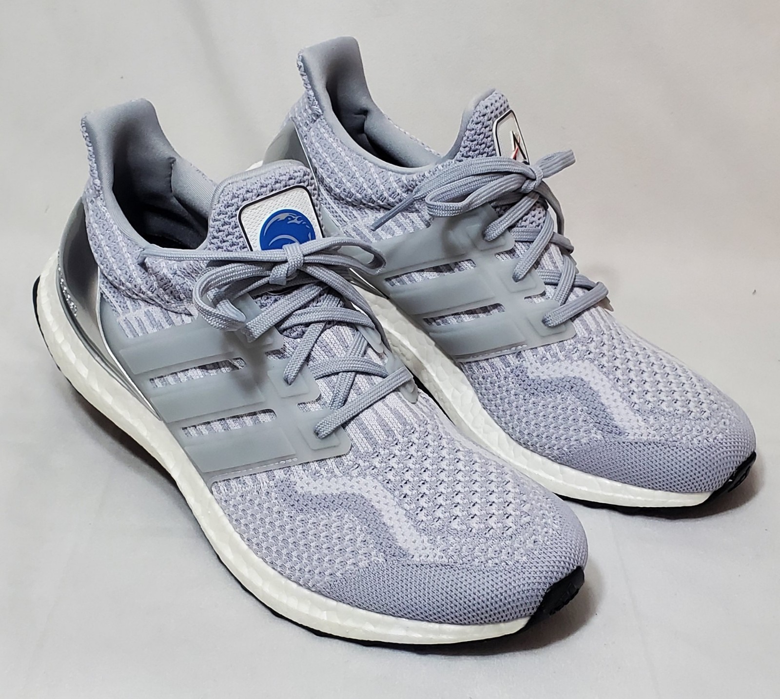 NWOB NASA Artemis x Adidas UltraBoost (FX7972) DNA Halo Silver Men’s US 9.5