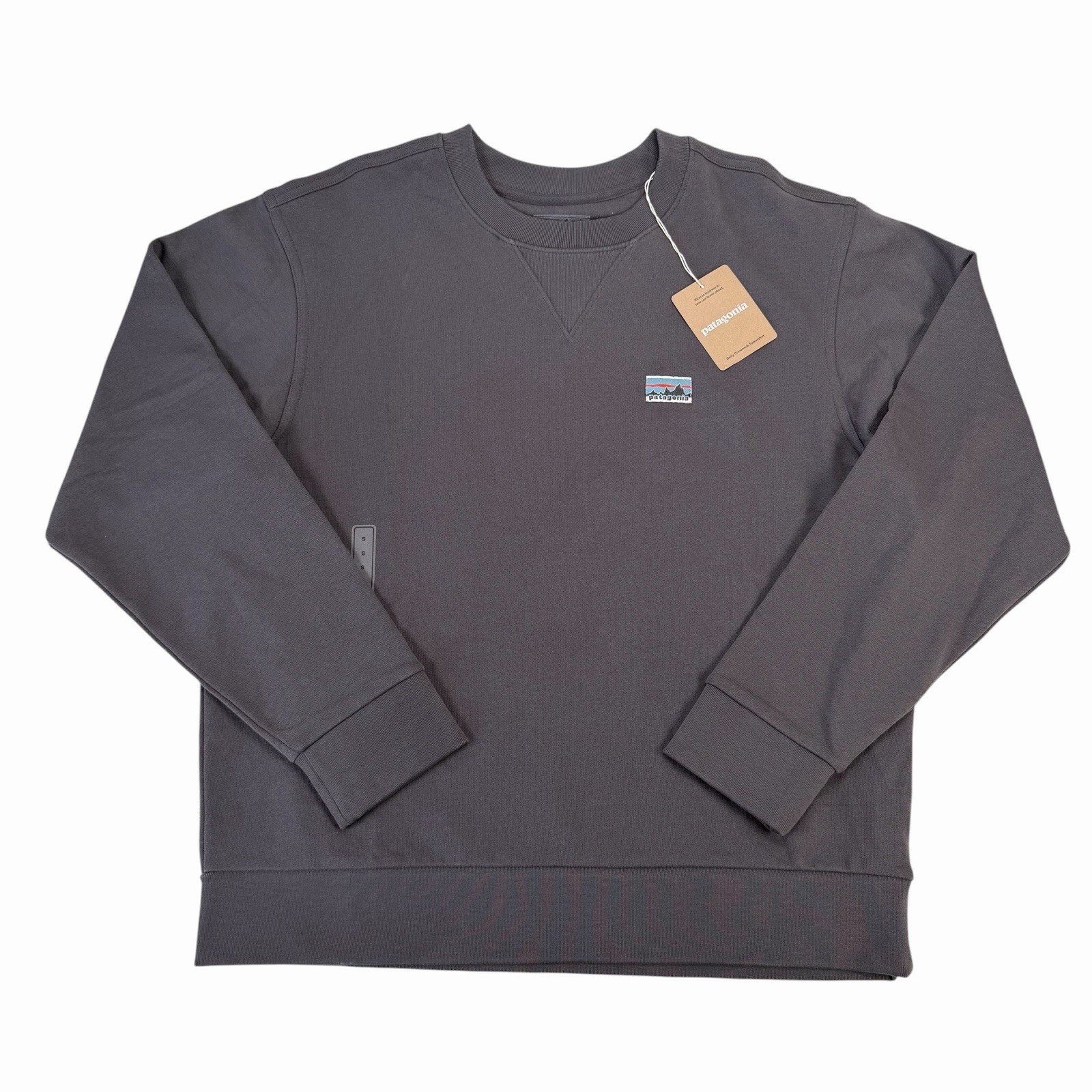 Patagonia Daily Crewneck Ink Black Sweatshirt Men’s Sizes S – M