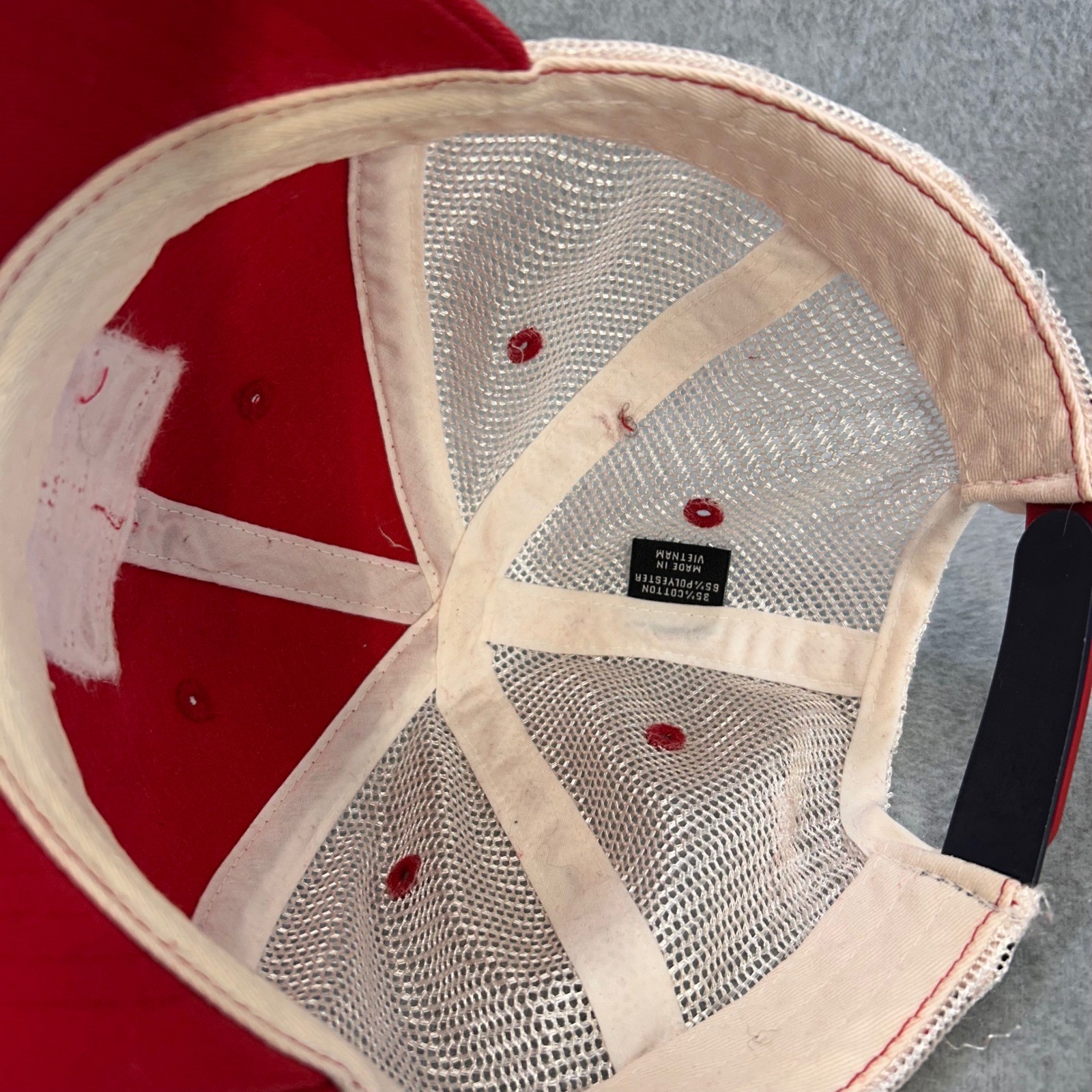 Glock Perfection Patch Mens Red Glock Trucker Hat Snapback Mesh Cap OSFA