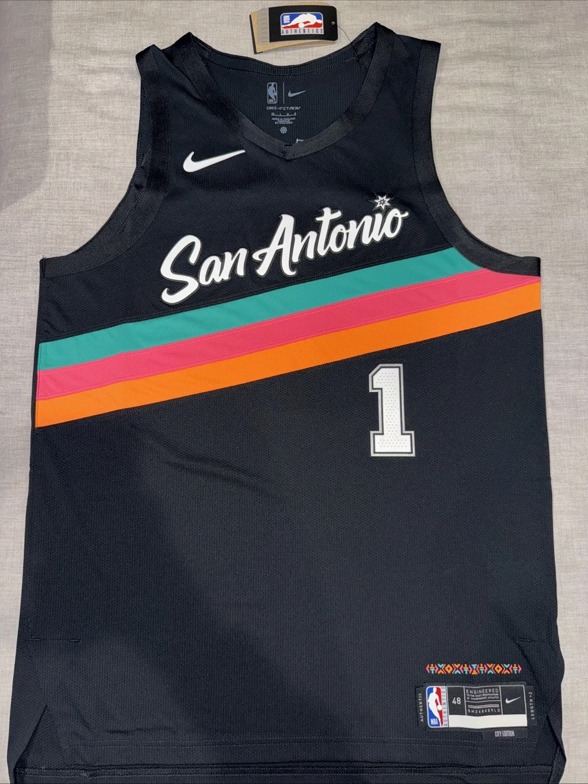 Nike Victor Wembanyama San Antonio Spurs Authentic Jersey 2026 NBA City Edition