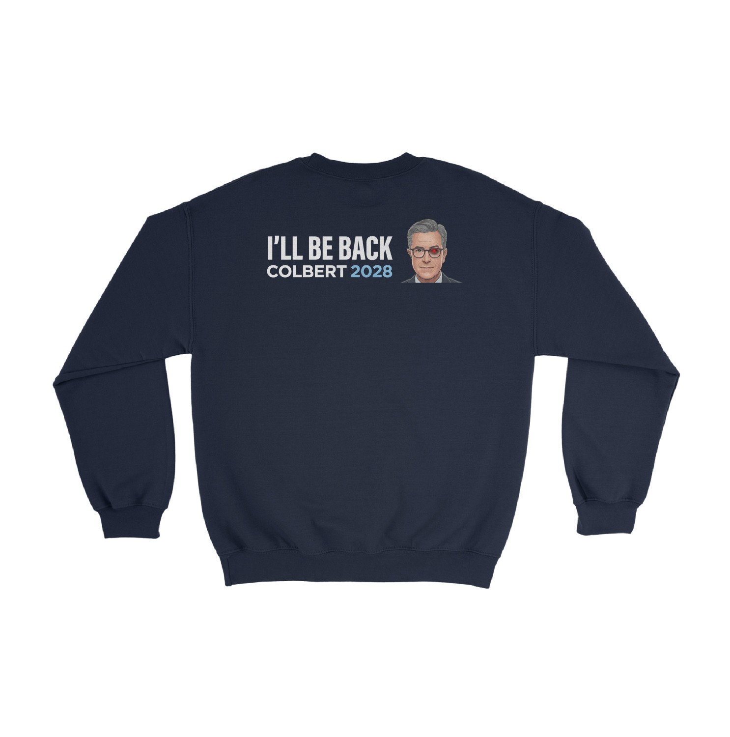 Colbert 2028 Comedian Return Graphic Unisex Crewneck Sweatshirt