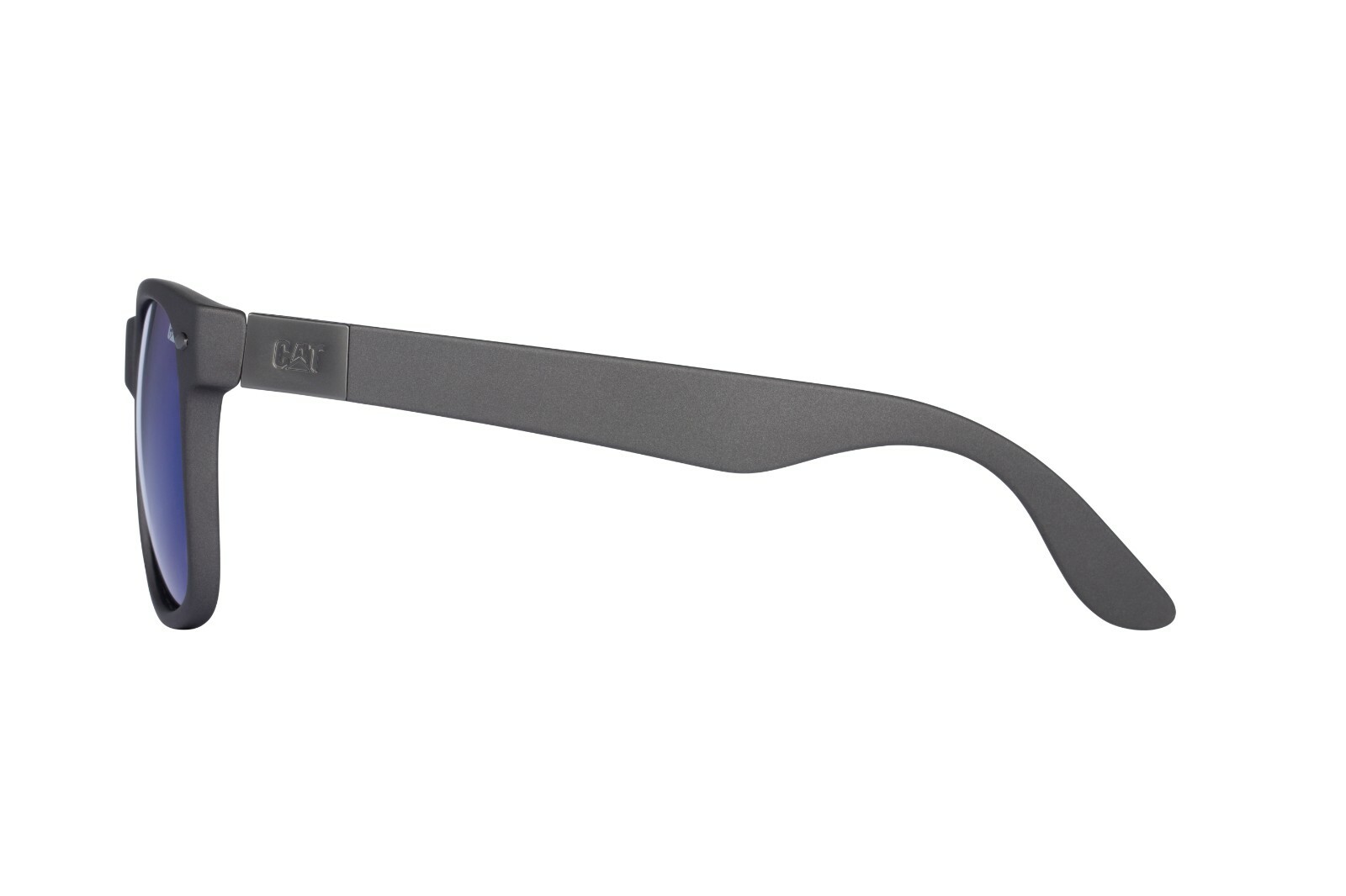 Caterpillar Blinding Black Sunglasses, Rubberized matte grey, CTS-BLINDING-108P