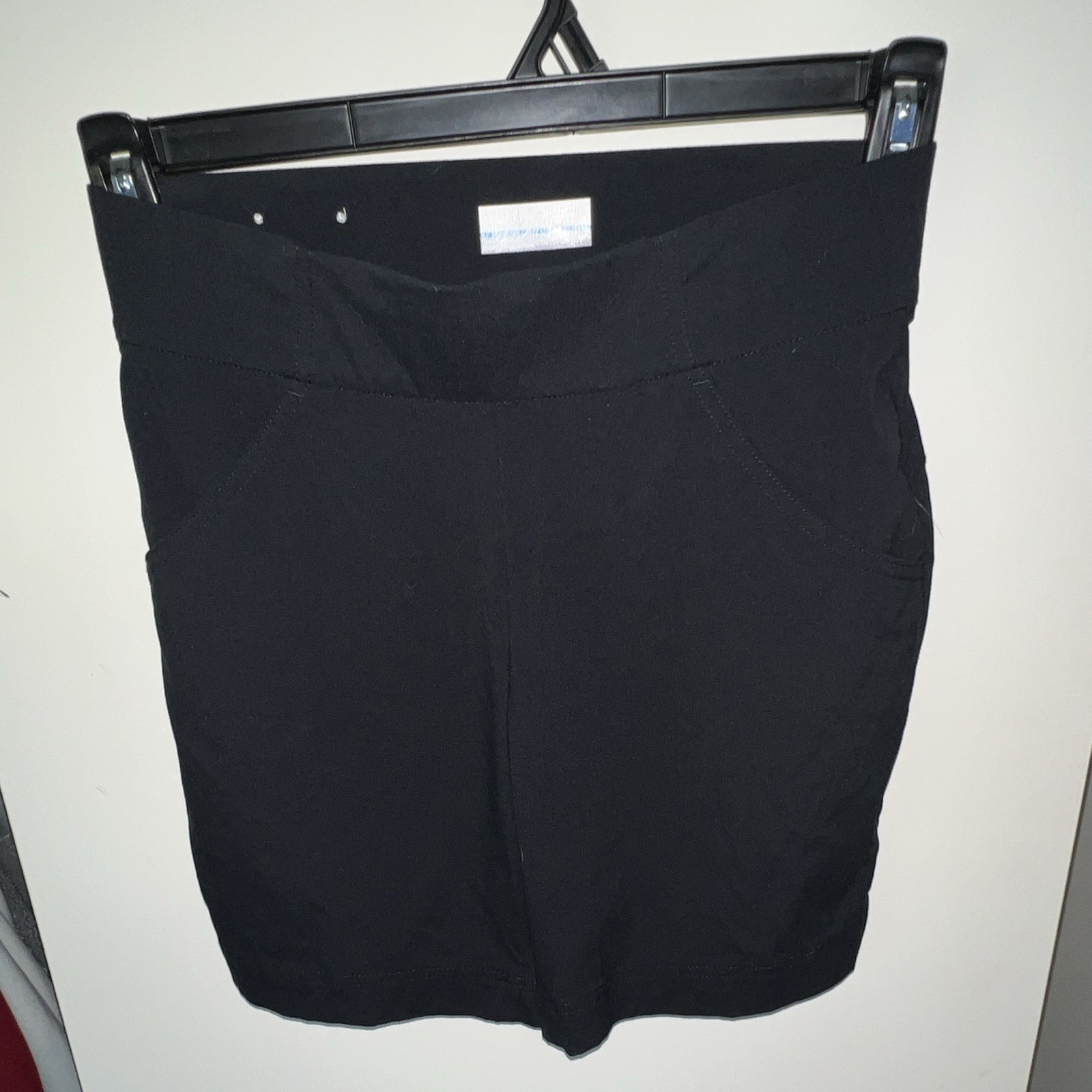 Columbia Saturday Trail Women’s Black Bermuda Shorts Size S Mid Rise 9″ Inseam