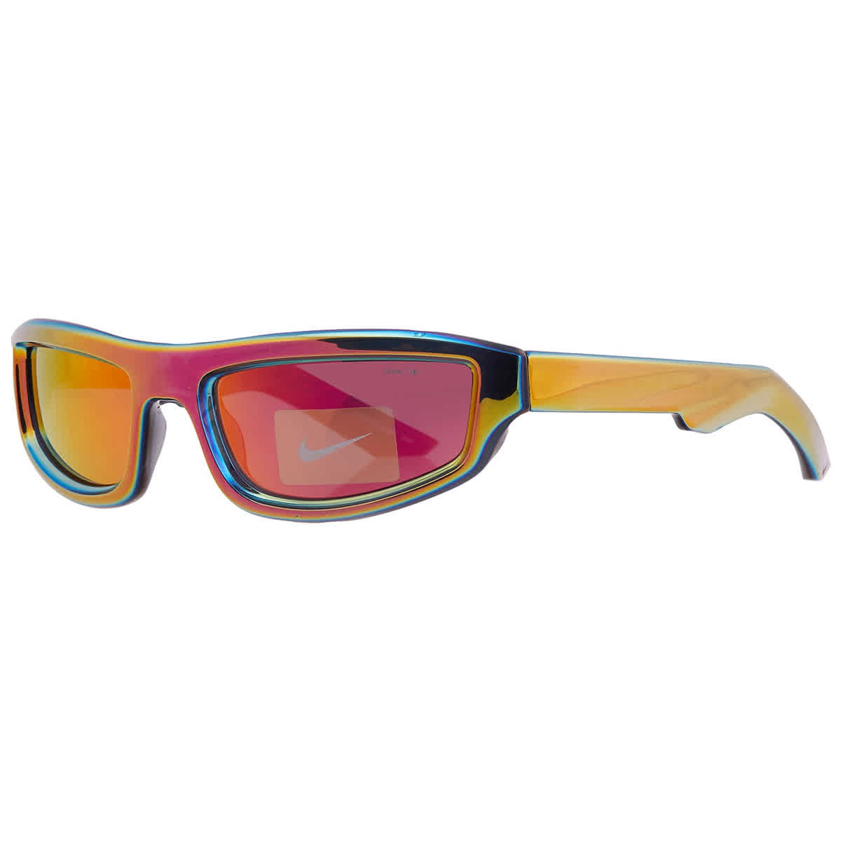 Nike Orange Multilayer Wrap Men’s Sunglasses NIKE LUCENT FLASH EV24050 891 56