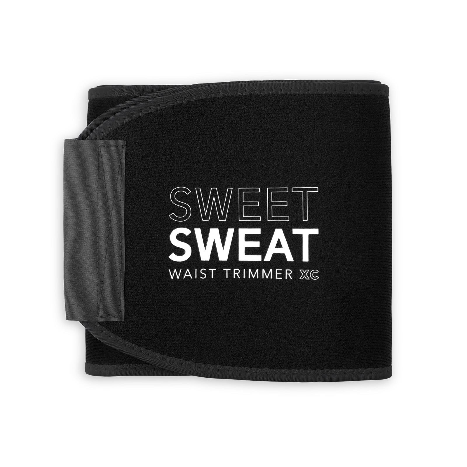 Sweet Sweat Waist Trimmer XC – Black/White XL (51 x 10.5in)