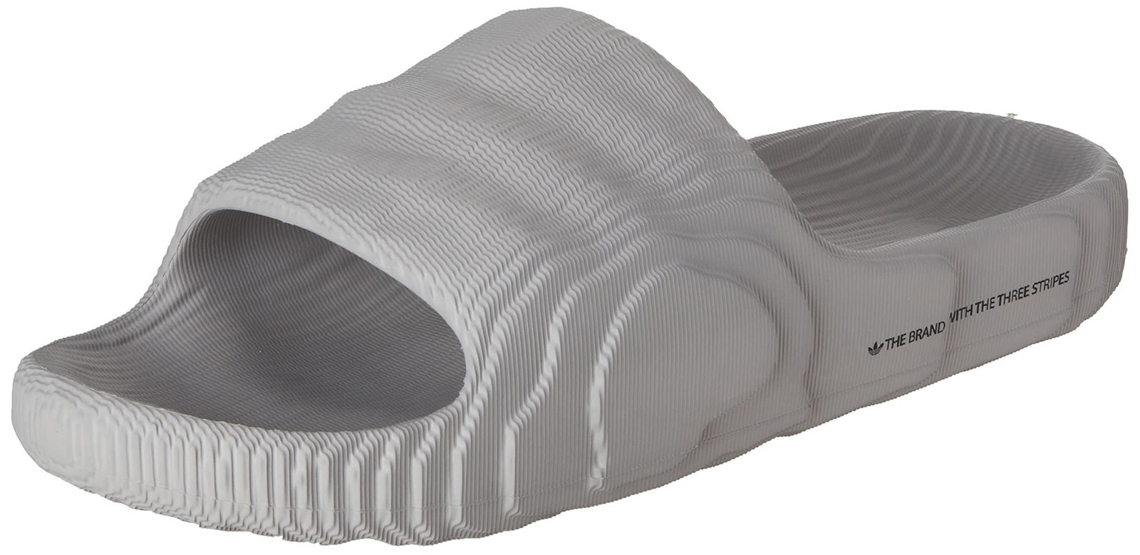 Adidas Mens Adilette-22 Slides – Light Brown/Light Brown/Core Black