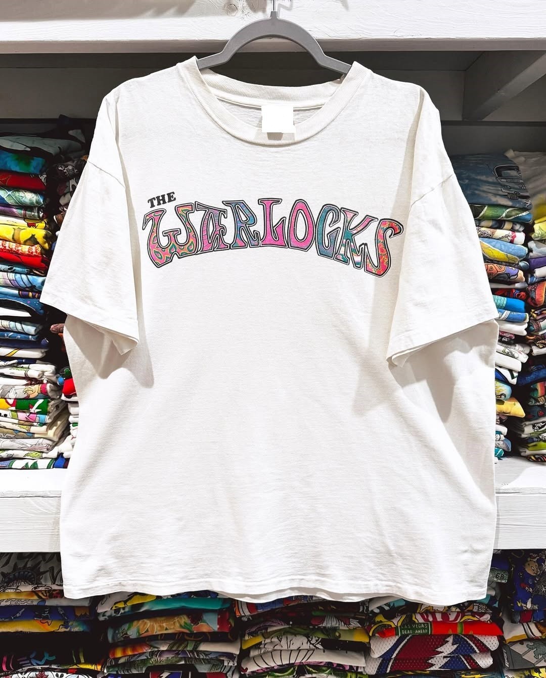 Vintage The Warlocks T-Shirt white S-5XL BTH16
