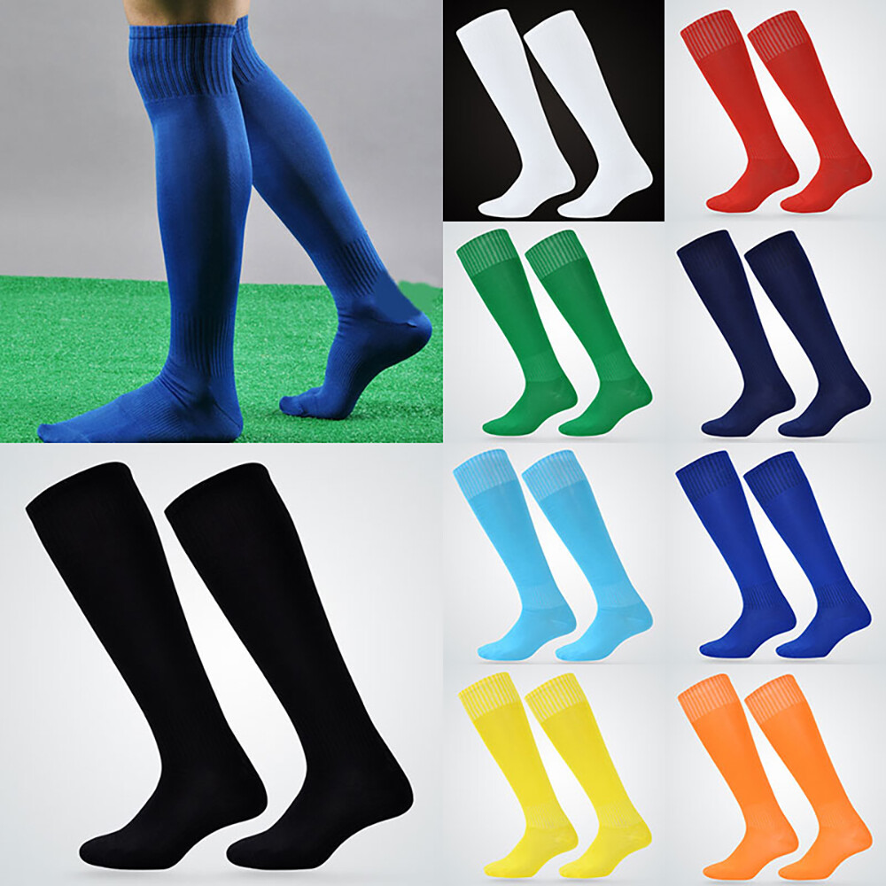 Mens Over the Calf Football Socks Long Stockings Sports Soccer Baseball Softball