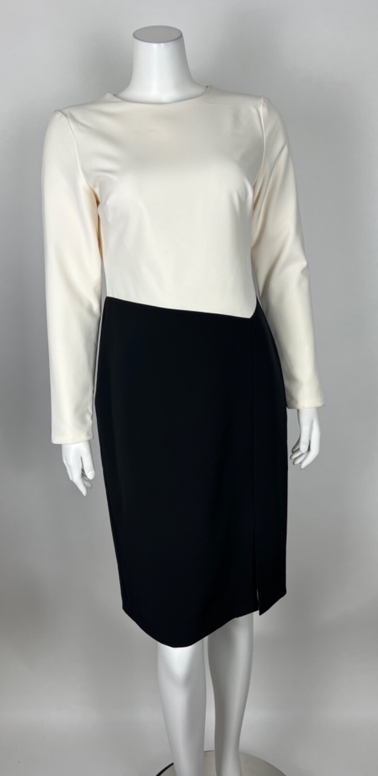 Ralph Lauren Women’s Sheath Dress NWT Sz 6 Cream/Black Any Occasion