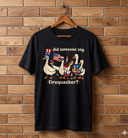 Funny Firecracker 4th of July T-Shirt Patriotic Humor USA Tee Gift