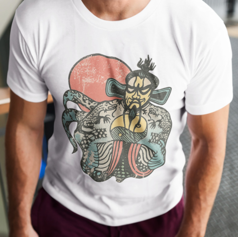 Jack Burton Fu Manchu T-SHIRT Big Trouble in Little China Vintage Movie Lover