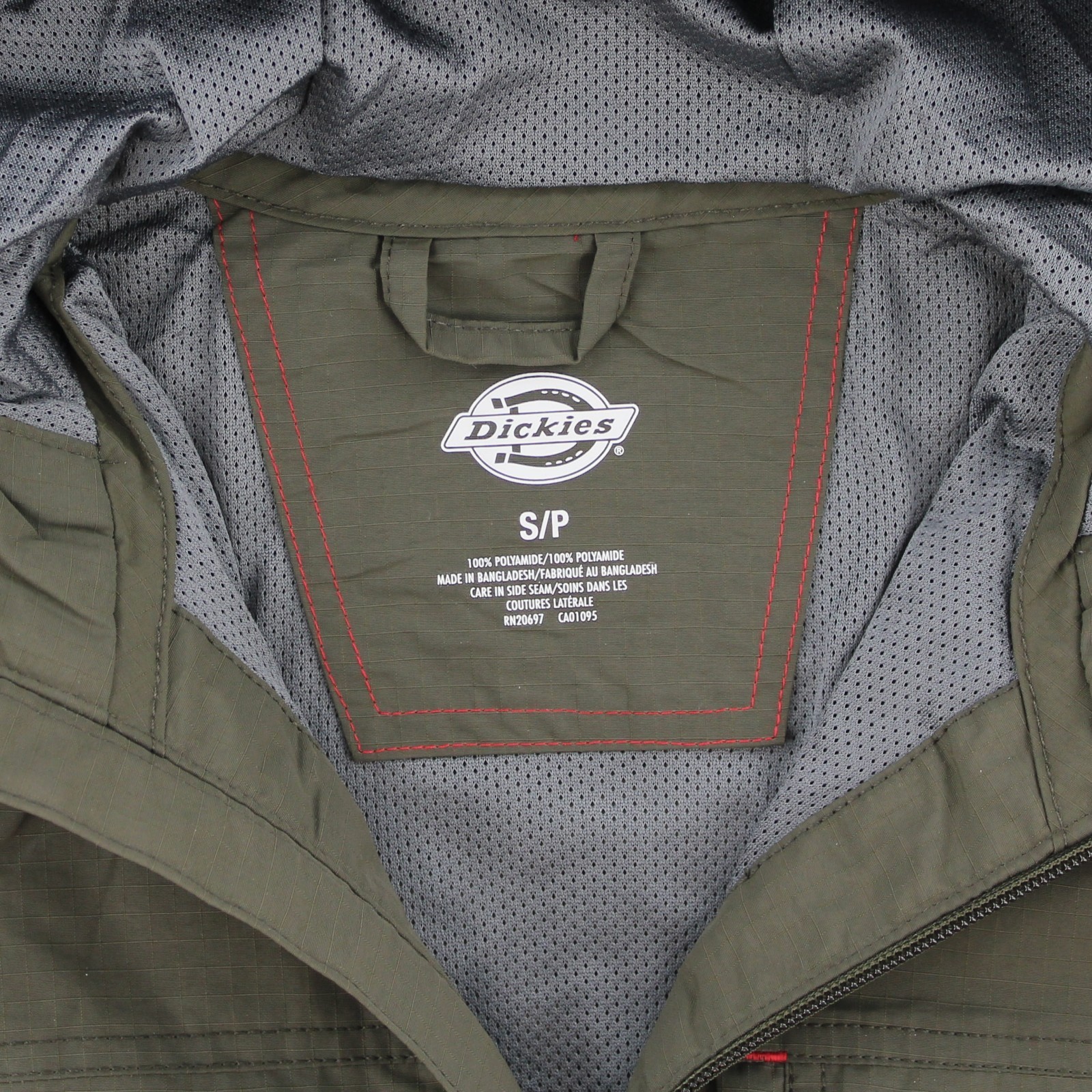 Dickies Ripstop Utility Jacket, Men’s Water Repellent Jacket, 3 Piece Hood