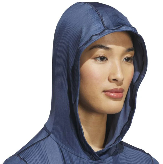 Adidas Women’s Ultimate365 Printed Hoodie 2XL Long Sleeve Preloved Ink Blue NWT
