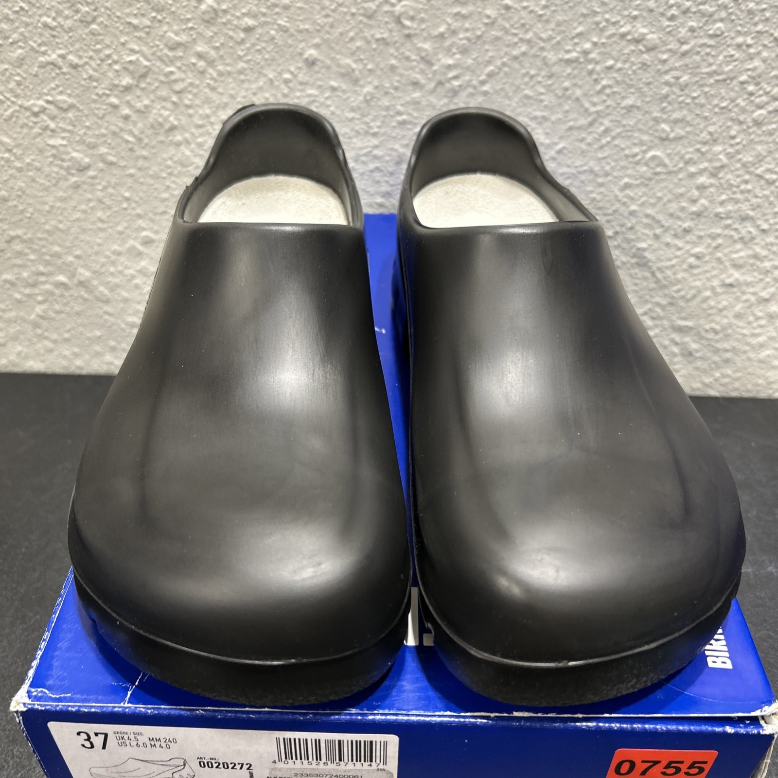 Birkenstock A640 Steel Toe Polyurethane – Black Clogs Men’s EU 37 US W6 M4