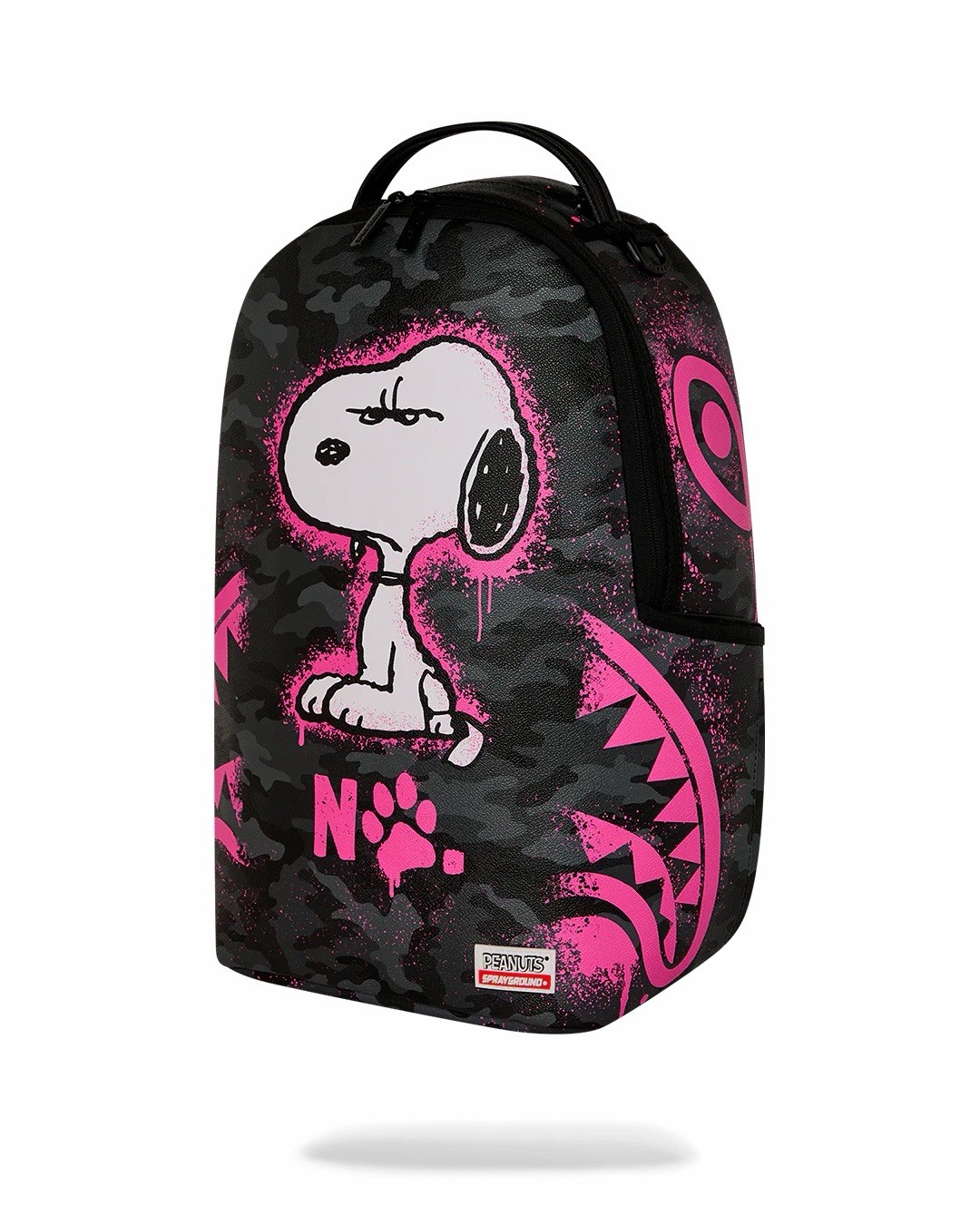 SPRAYGROUND LIMITED EDITION BACKPACK SNOOPY PEANUTS THAT’S A NO NO BLACK PINK