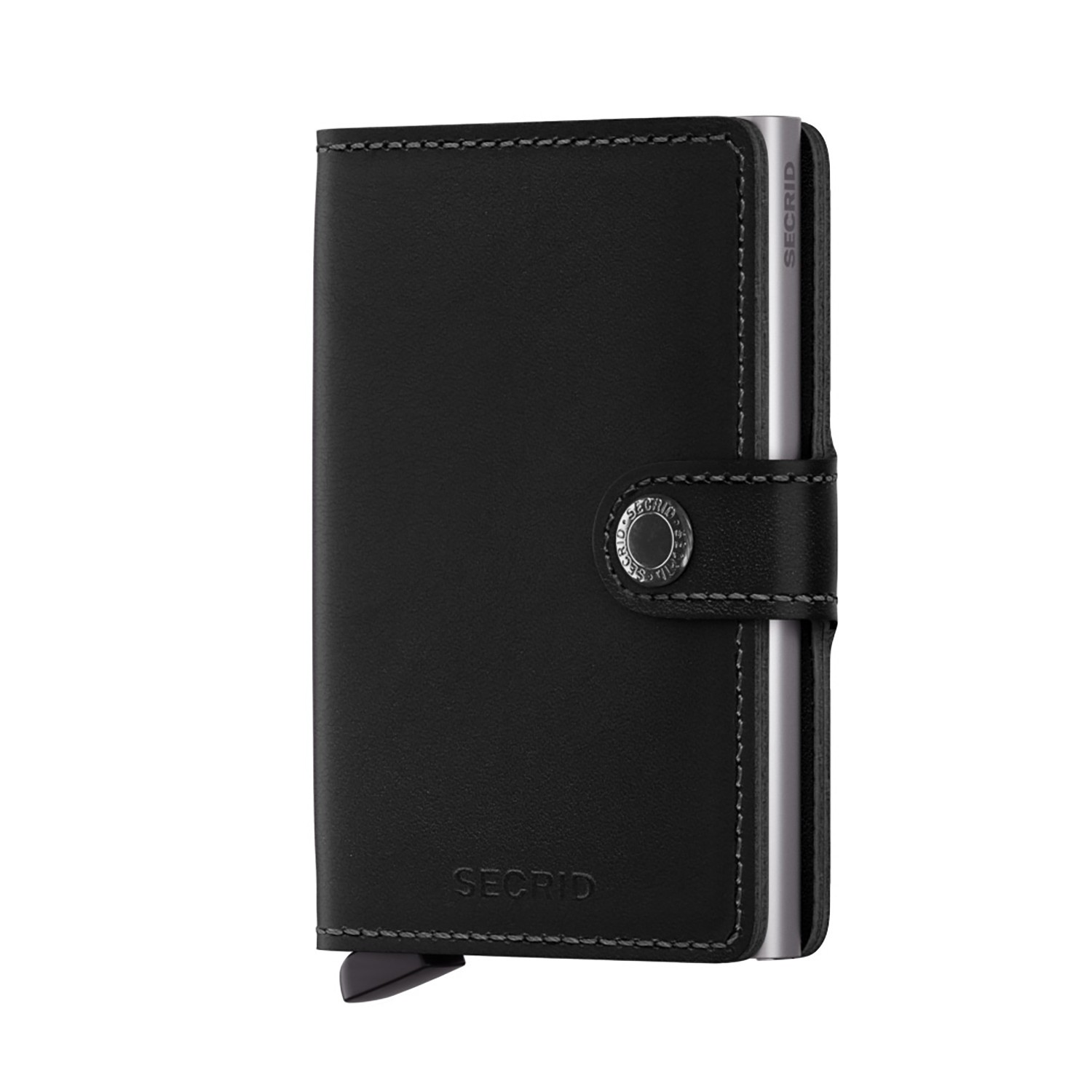 Secrid Men’s Most Iconic Miniwallet Black Genuine Leather, with RFID Protection
