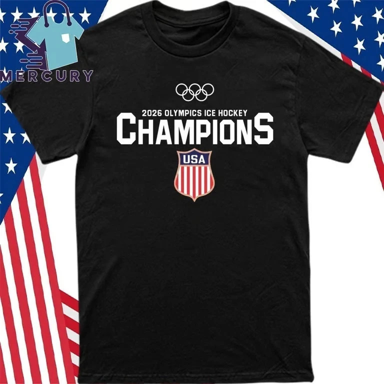 USA team ICE Hockey Champions Shirt S-5XL