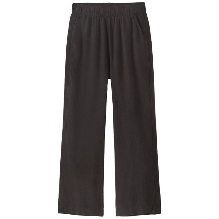 Patagonia Garden Island Pants Wide Leg Black Hemp Blend Women’s XS, S, M, L, XL