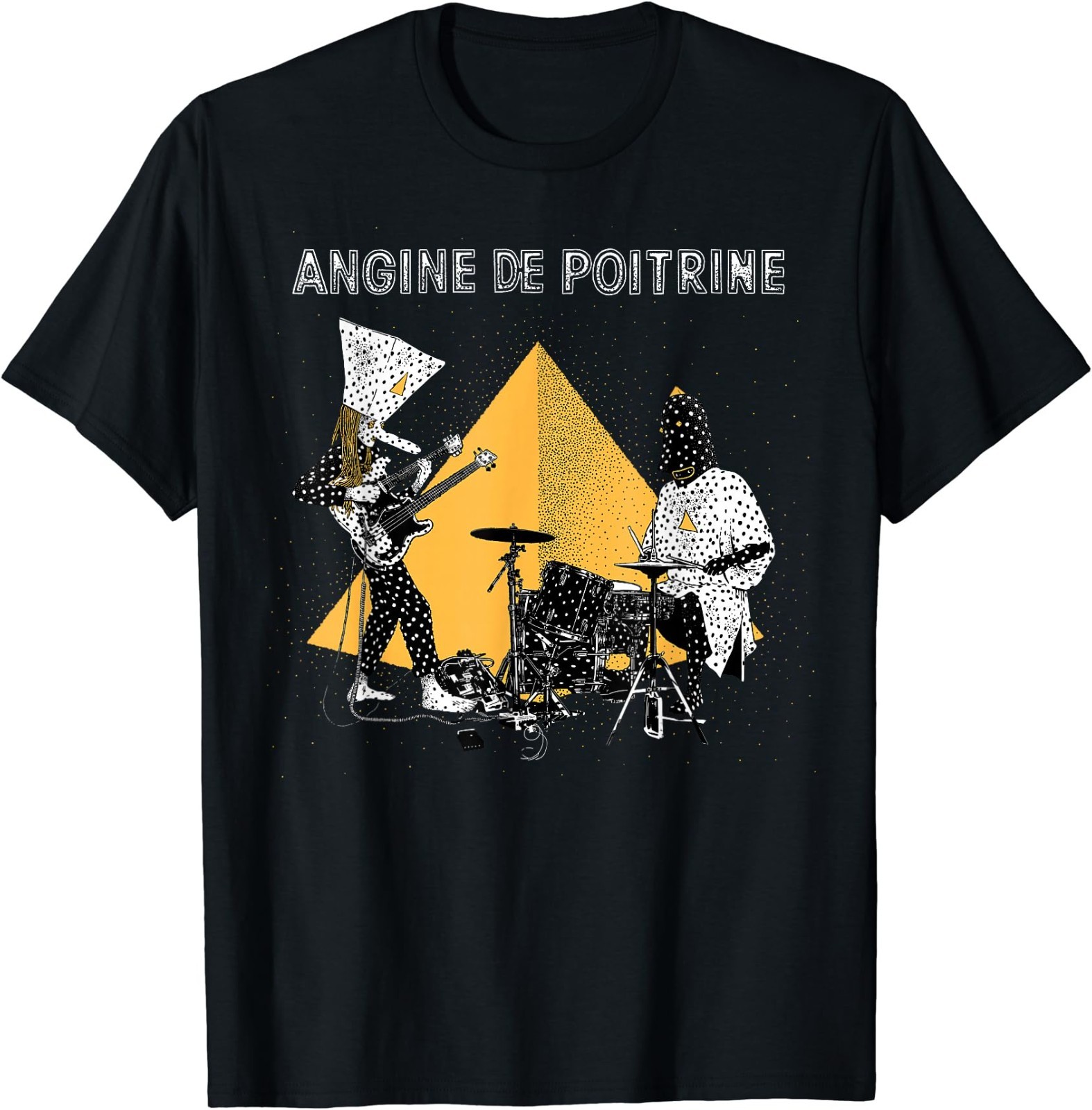 Angine de Poitrine Band Vintage Music T-Shirt