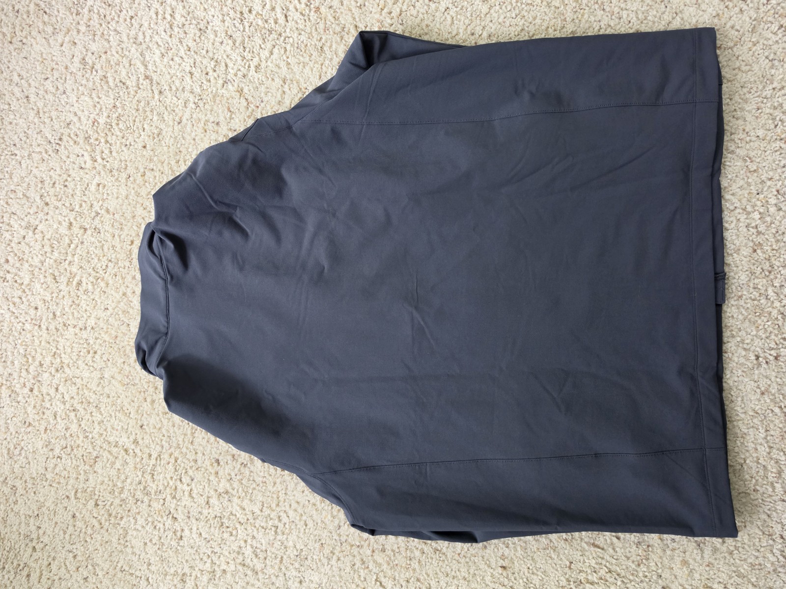 32 Degrees Men’s XXL Gray Softshell Jacket Full Zip Stand-Up Collar