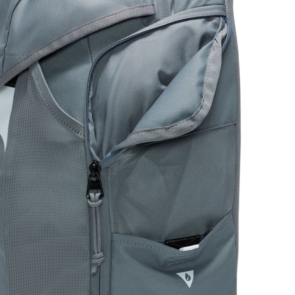 Nike Storm FIT Backpack + Cover Academy Team 30L Soccer School Travel Gym Grey