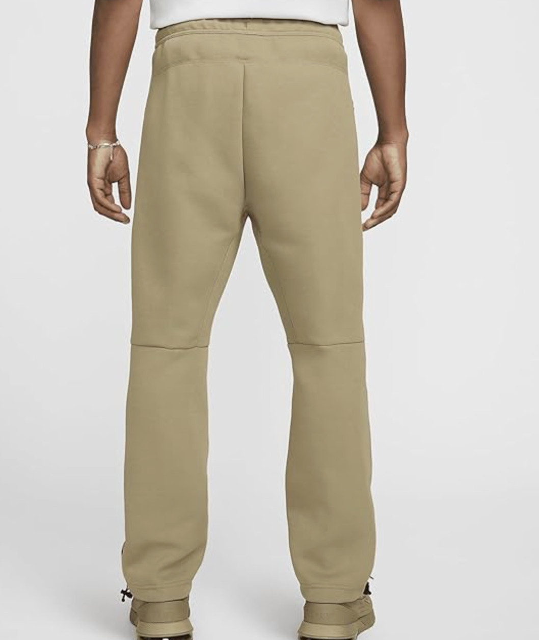 Nike Tech Fleece Open Hem Pants Neutral Olive Men’s Size Medium New HJ6533 276