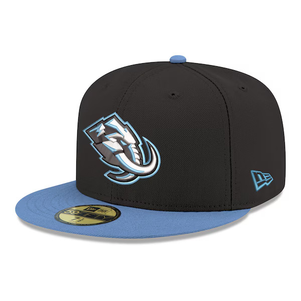 New Era Utah Mammoth Core Logo NHL Hat Black Men’s Licensed