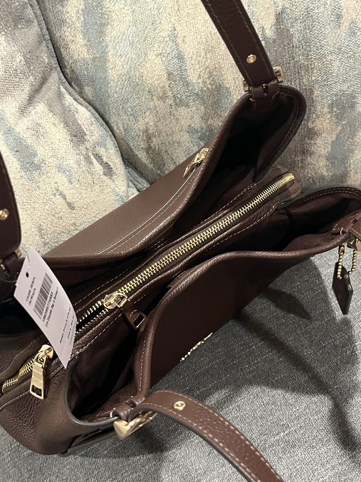 Coach Erin Shoulder Bag Maple New with tag