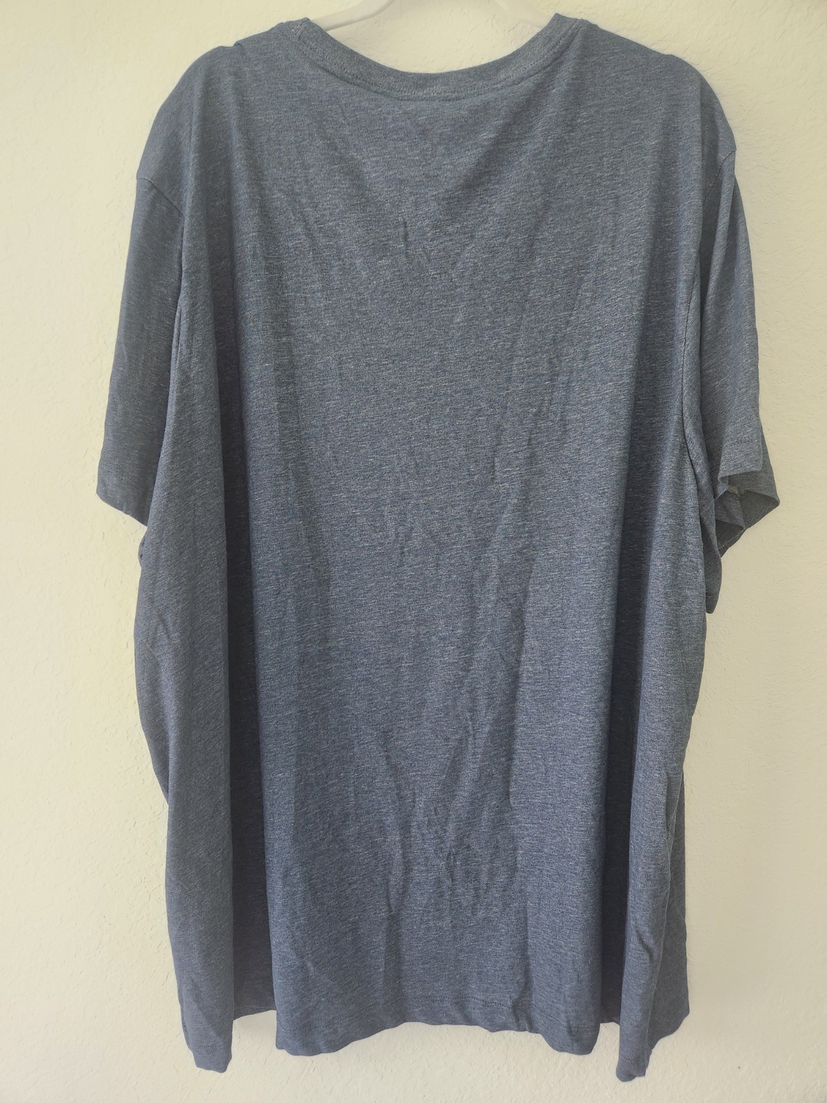 Nike Mens Dri-FIT Training Shirt 4XL Navy Blue Short Sleeve