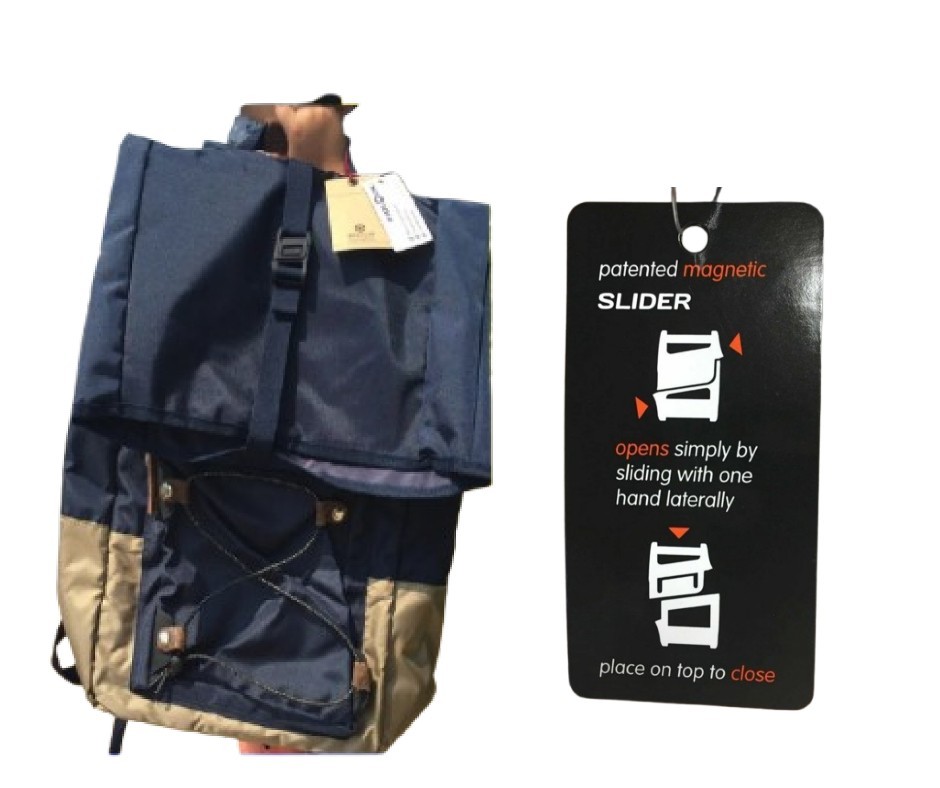 LOT of 5 Backpack BLUE Multifunction Travel Handbag Crossbody Bag 25L Business