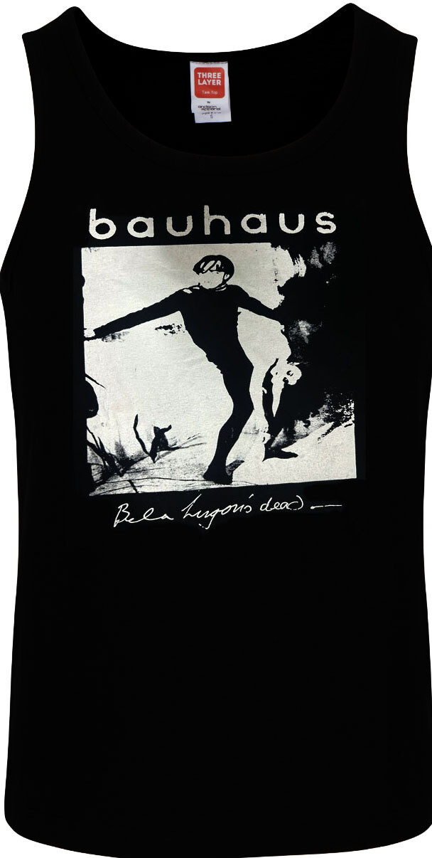 Bauhaus Rock Band Black Tank Top Men’s Sizes