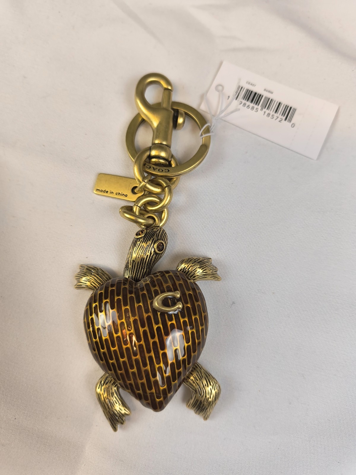 NWT COACH Turtle Bag Charm – Not Available in the US!!