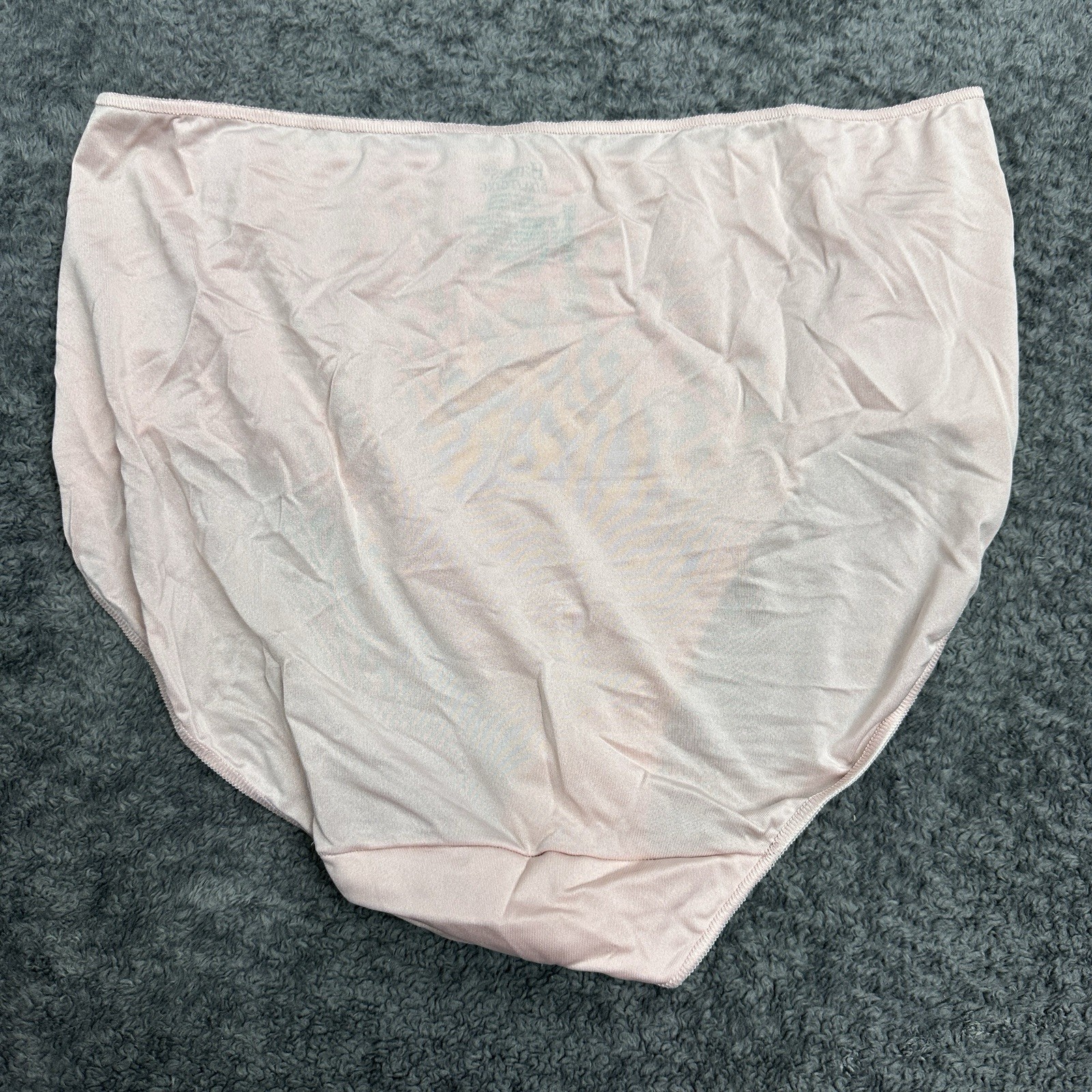 NWOT 5 Pair Hanes Cool Comfort Microfiber Tab Free Briefs Size 8 XL Pink Beige