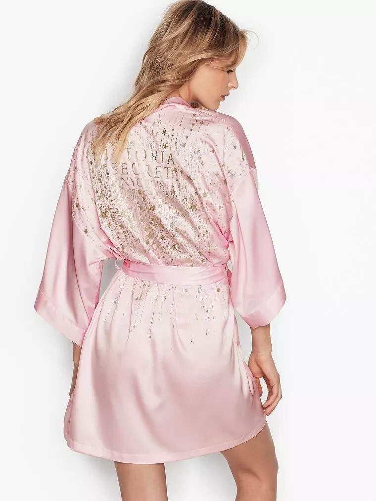 Victoria’s Secret Fashion Show Robe 2018 NYC New York Backstage Pink Rare XS/S