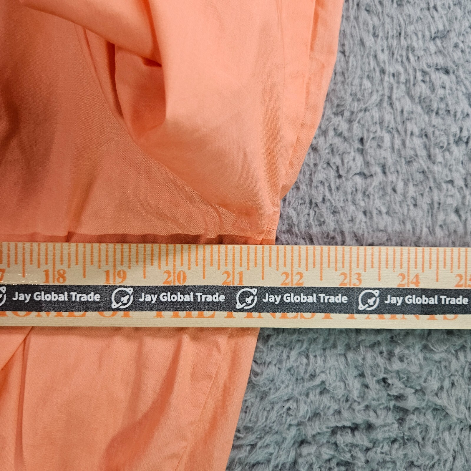 NWT A New Day Wrap Top Women Large Peach Cottton 3/4 Sleeve – L – NEW