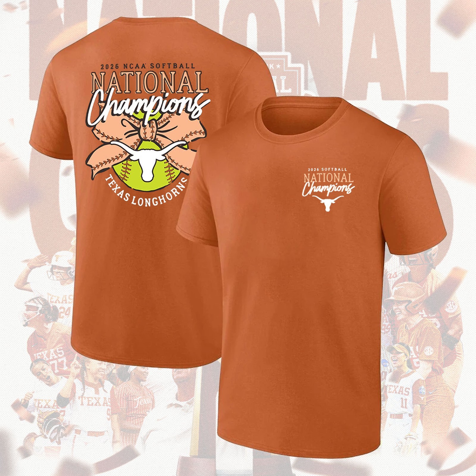 HOT NEW! Texas Longhorns Softball 2026 NCAA National Champions Gift For Fans