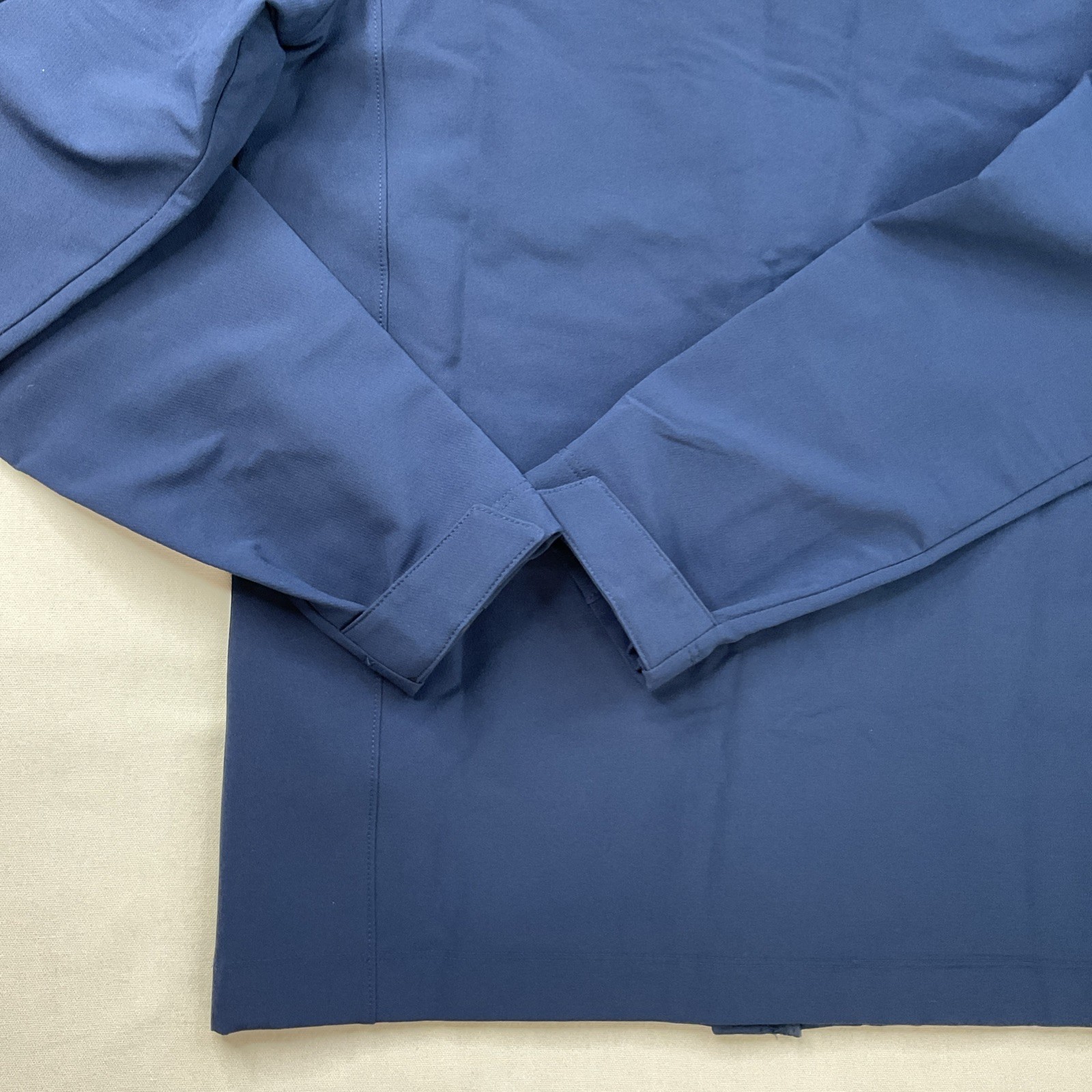 32 Degrees Heat Jacket Men Sz S Softshell Full Zip Blue Minimalist Casual Coat