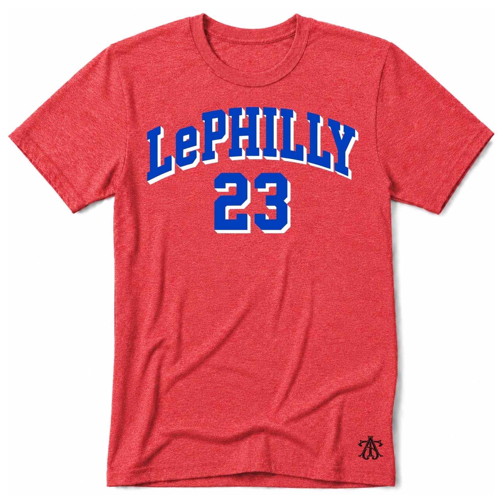 LePHILLY 23 | Philadelphia Basketball themed Ring Spun Cotton T-Shirt