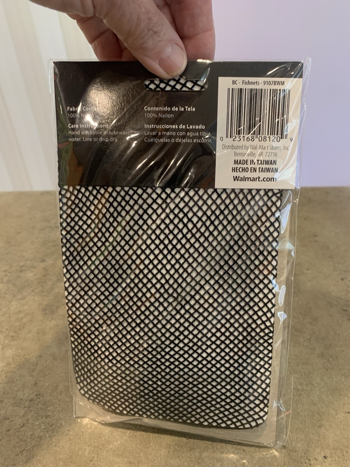 Plus Size Black 100% Nylon Fishnet Tights Hosiery Panty Hose Costume Adult